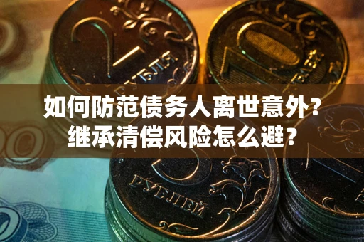 北京如何防范债务人离世意外？继承清偿风险怎么避？