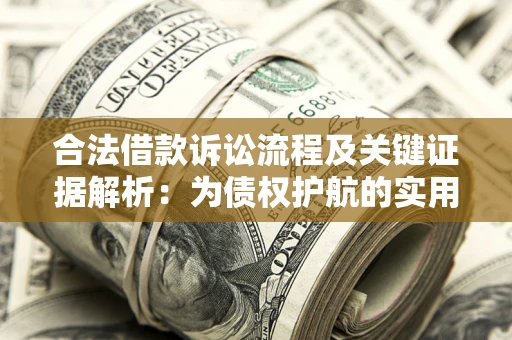 北京合法借款诉讼流程及关键证据解析：为债权护航的实用指南