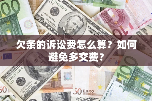 北京欠条的诉讼费怎么算？如何避免多交费？