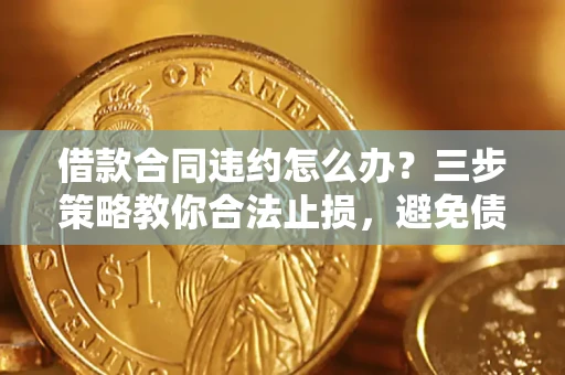 北京借款合同违约怎么办？三步策略教你合法止损，避免债务危机升级